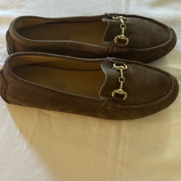Boemos Italian Suede Horse Bit Loafers - Picture 4 of 5